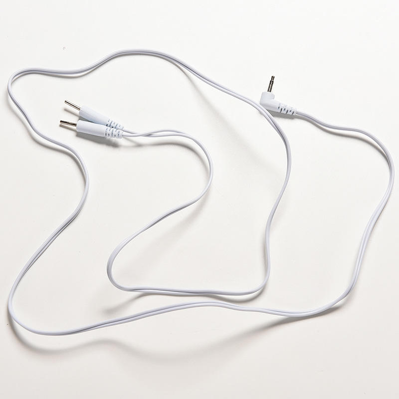 Electrotherapy Electrode Lead Wires Cable For Tens Massager 2.5Mm Connection