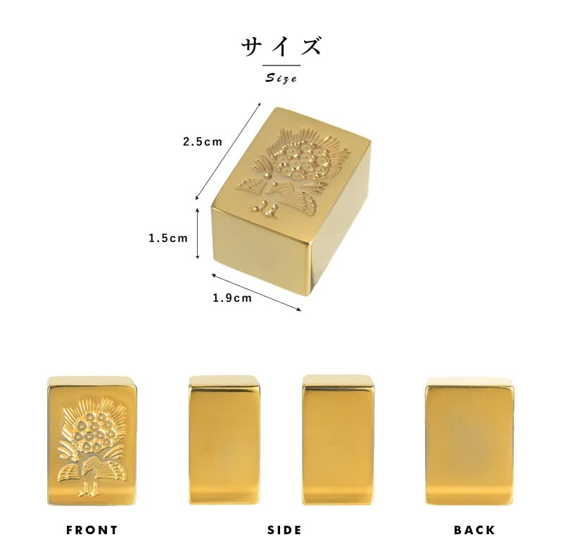 The 24-karat Gold Shines! (Golden Plaque) Highly Sought After As a Lucky Charm