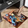 Game Rocket league Printed Absorbent Washable Carpet,Non-Slip Bathroom Mats,Kitchen Rugs,Living Room Entrance,Camping Picnic Rugs