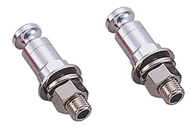POSH 010101-03 Motorcycle Goods Color Turn Signal Stay, M0.4 Inches (10 Mm), Silver