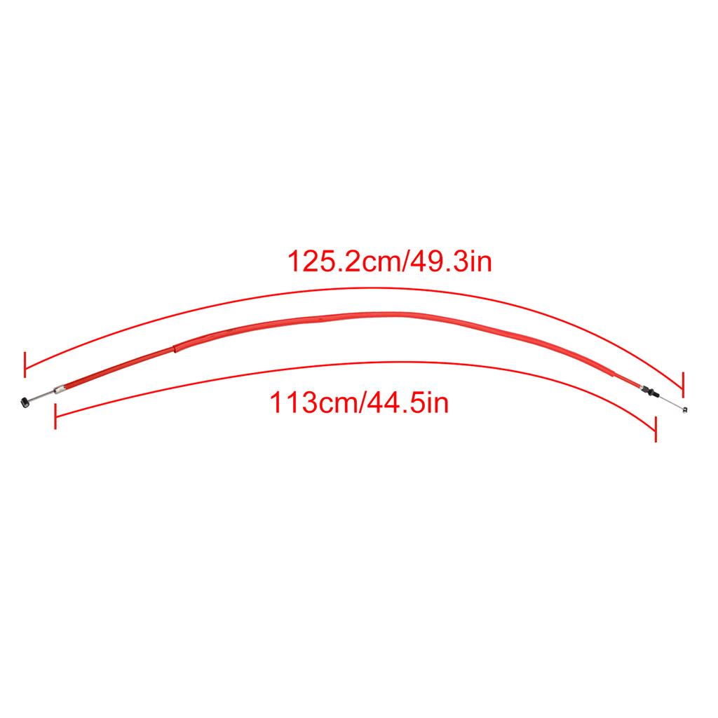 Motorrad Kupplungszug Ersatz passend für Suzuki GSXR1000 2009-2016 Rot