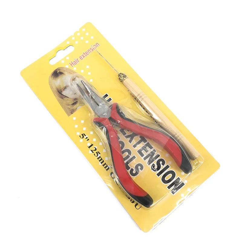 

3 шт. Инструмент для наращивания париков, инструменты для вязания крючком из силикона