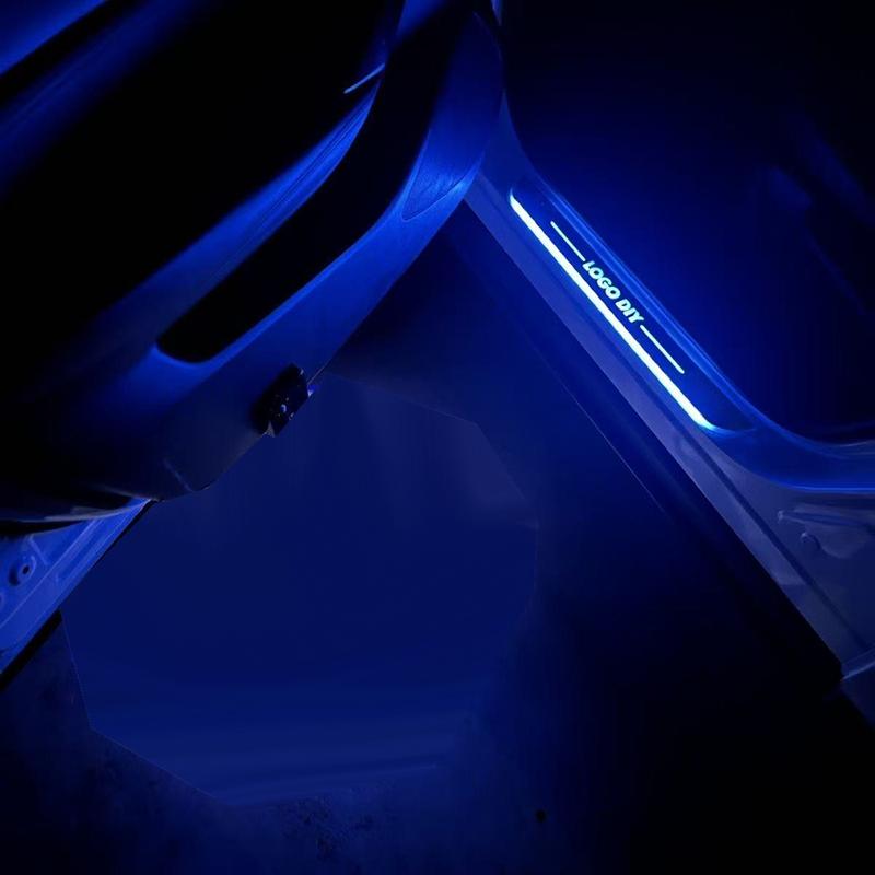 ize Dynamic stalic led pedal scuff plate threshould doorsill for cars All Cars Accessory