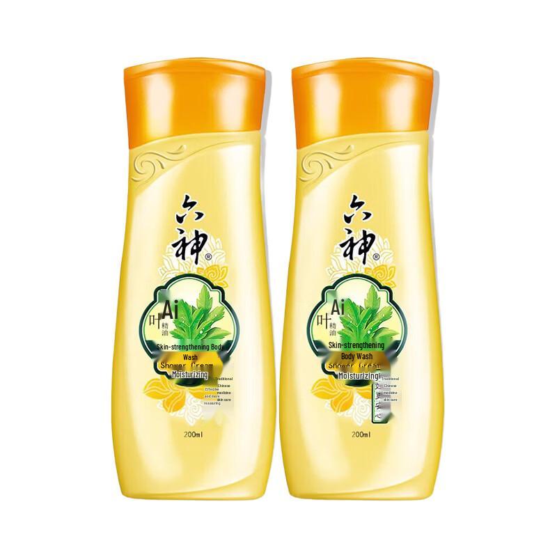 Liushen Mugwort Healthy Skin Moisturizing Shower Gel