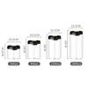 Vacuum Sealed Jug Coffee Beans Glass Airtight Canister Food Grains Candy Keep Fresh Storage Jar Kitchen Accessories