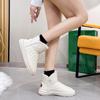 Fashion Winter Waterproof Keep Warm Women'S Ankle Snow Boots Fashionable Sweet Beige Outdoor Thickened Plush Platform Cotton Shoes