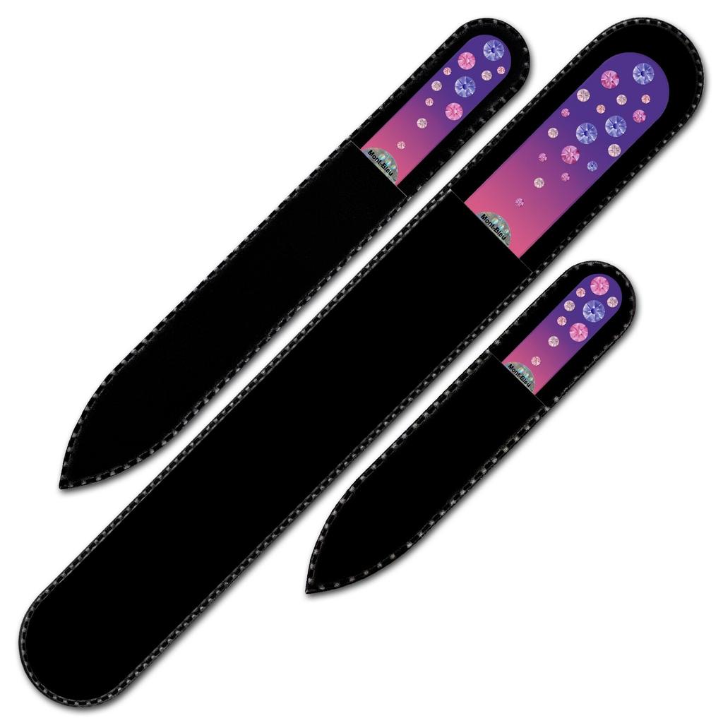 Set of 3 Glass Nail Files WC-BMS