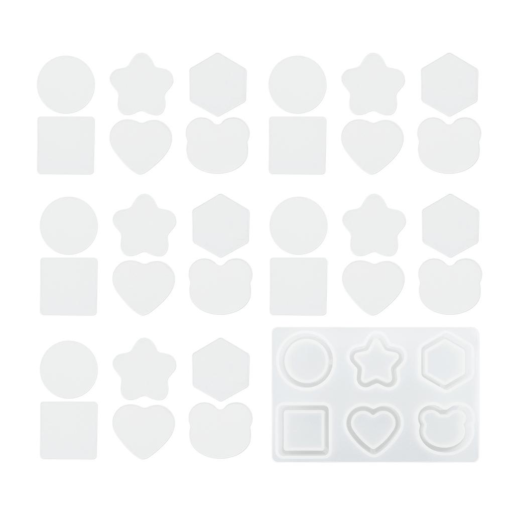 Resin Shaker Mold,Bear Silicone Quicksand Mould for DIY Keychain Jewelry Making