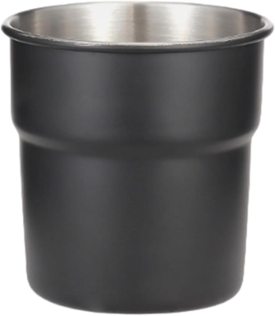 Camping Drinking Cup, Travel Cookware Drink Cup, Travel Cup, Coffee Cup, Picnic Utensils Outdoor Kitchen Equipment, Black