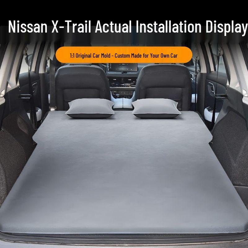 Nissan Qashqai Kofferraummatratze: Aufblasfreie Isomatte für T31-Modifikation.