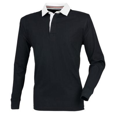Mens Premium Long Sleeve Rugby Shirt/Top
