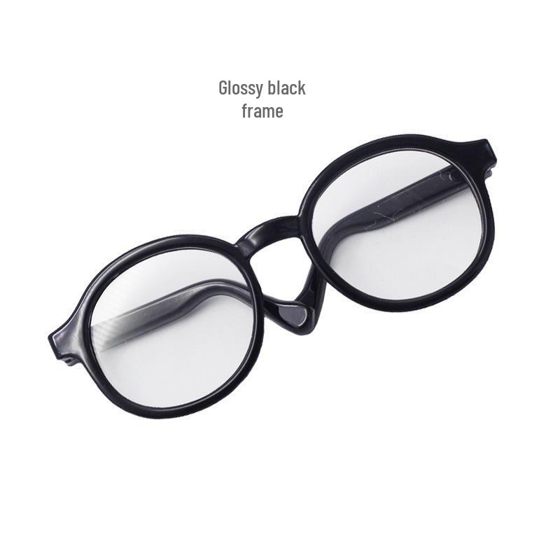 20cm Plush Doll Accessories: Cotton Doll with Round Sunglasses