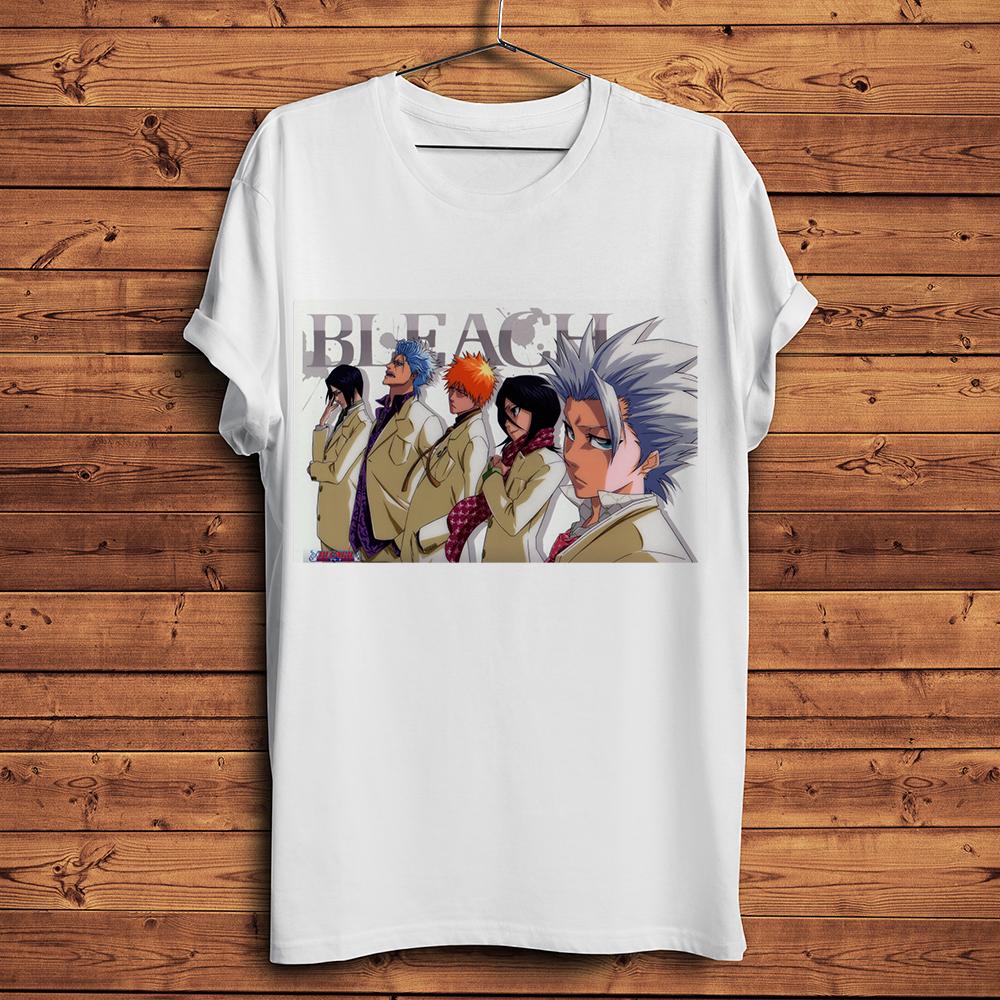 BLEACH Unisexga Kurosaki ichigo funny anime t shirtUnisex new short sleeve daily casual tshirtunisex streetwear teebreathable print S