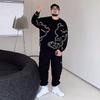 Cartoon Printing Soft High Quality Fabric Wrinkle-resistant Men's Street Sports Casual Breathable Loose Fashion Trend Comfortable Tops
