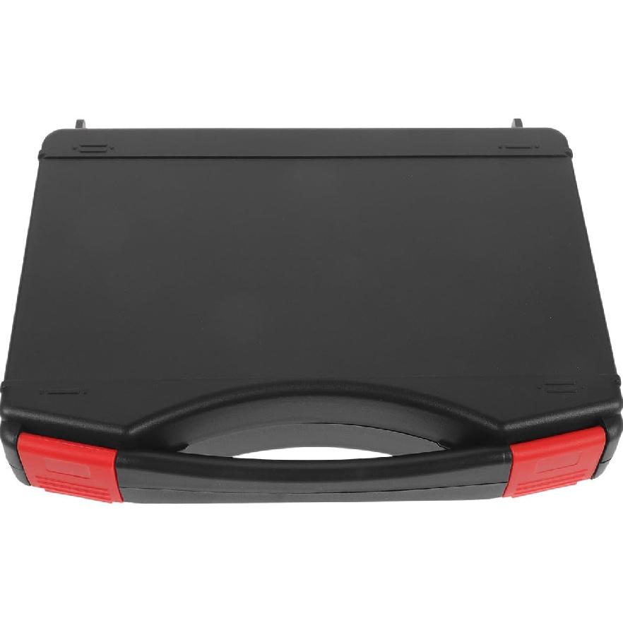 Small Plastic Tool Box, Hard Carrying Case for Tools, Lightweight Drop-Resistant Toolbox with Lock Design for Secure Storage, Portable Maintenance
