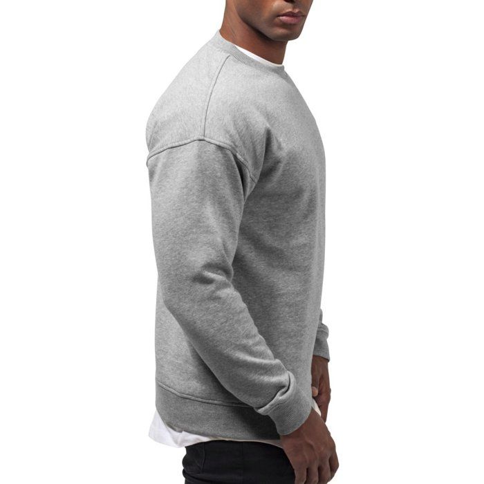 Pullover - URBAN CLASSICS - Camden - Gris - 63% coton - 37% polyester