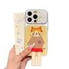 Couple Tanuki Puppy Bracket for Apple 11promax Mobile Phone Case 11/11 Huawei P11 Xiaomi 11vivo