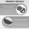 4 PCS NEW 4/5/6.5 Inch Car Speaker Ring Bass Door Trim Sound Insulation Cotton Audio Speaker Sound Self Adhesive Insulation RingGood product