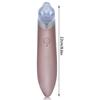 Rechargeable Acne Blackhead Remover Vacuum Suction Device Pore Cleaner Beauty Machine Rose Gold