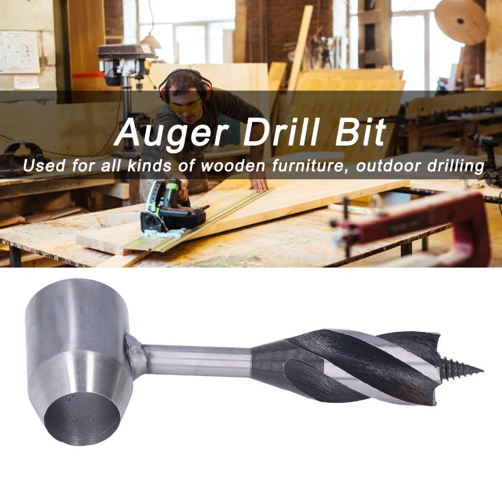 Protective Bag Manual Auger Drill Bit 25mm Hand Hole Maker Hand Auger Wrench For Woodworking