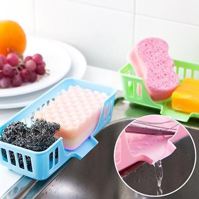 New Cutlery Sponge Drainer Kitchen Sink Bathroom Drying Rack Organizer Storage MIT