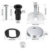 2Pcs Toilet Seat Hinges Top Fix Hinge Pack Mountings Replacement Release Quick Screws For Toilet Bathroom Furniture Accessories