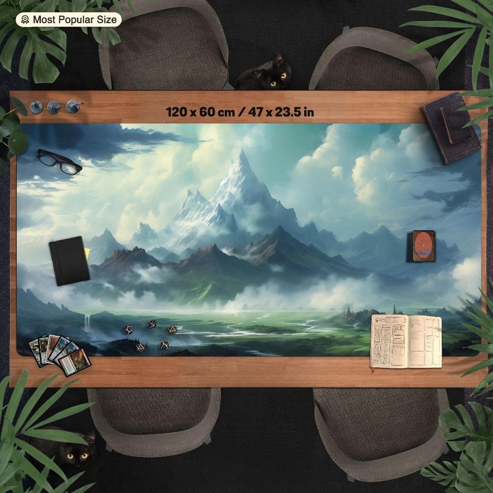 Card PlaymatDesk Mat Tcg Play Mat Dnd Dd Table Matt Large Custom Anime Landscape Giant DeskmatMouse Pad Desk Accessories