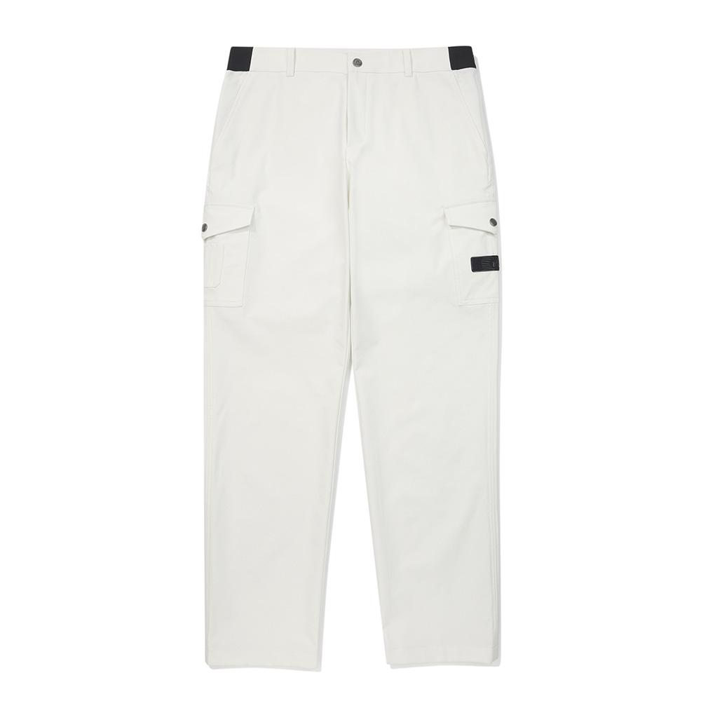 MALBON GOLF Semi-Wide Cargo Pants Cream (Man)