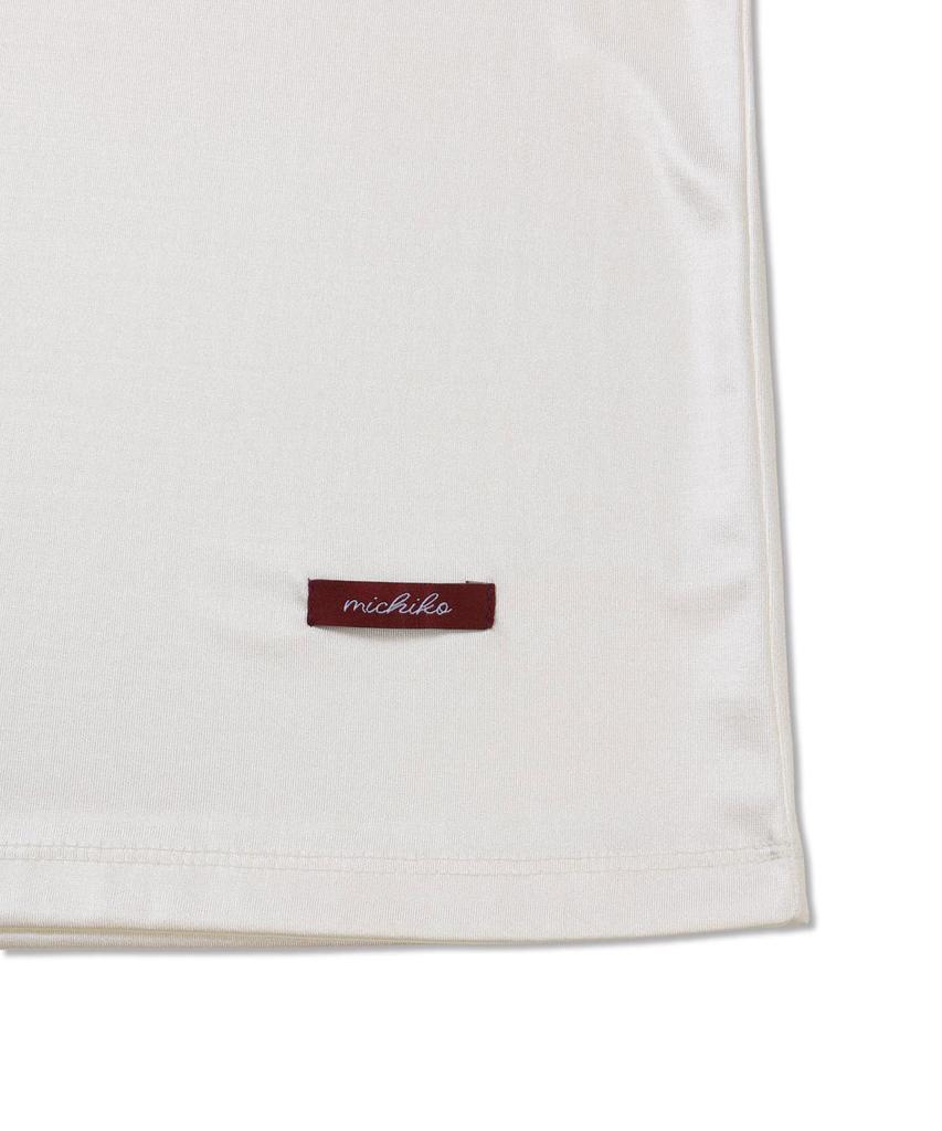 Michikoleondeonkosino Silky Jersey Sleeveless Ivory
