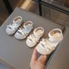 Summer Girls' Princess Shoes Children's Mesh Hollow Flat Sandals