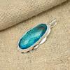 Blauer Topas Edelstein Schmuck Handgefertigter Anhänger 925 Sterling Silber Schmuck Anhänger als Geschenk