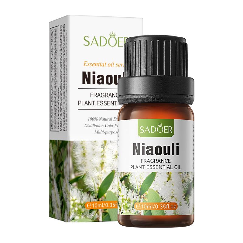 SADOER Aromatherapy Essential Oil Sakura Mint Vanilla Fragrance Massage Soothing Skin Care One Bottle Multi-Use Essential Oil
