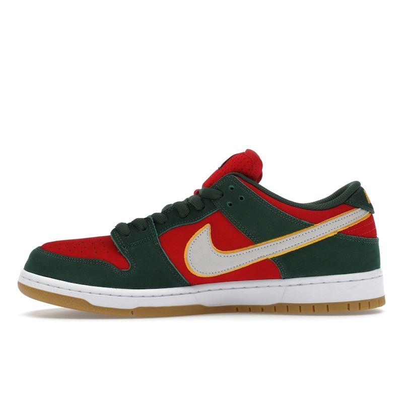 Nike Dunk Low Premium SB Seattle Supersonics Men Sneakers Green Fir White FZ1287-300