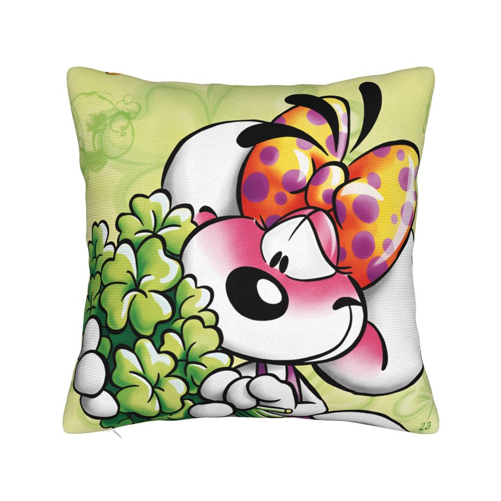 Comic Cartoons Diddl Pillow Case Soft Pillow Cover For Living Room Sofa Novelty Pillowcases