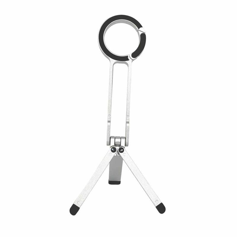 

Magnetic Phone Holder: Portable Carabiner Tripod & Foldable Desktop Stand for Live Streaming Standard