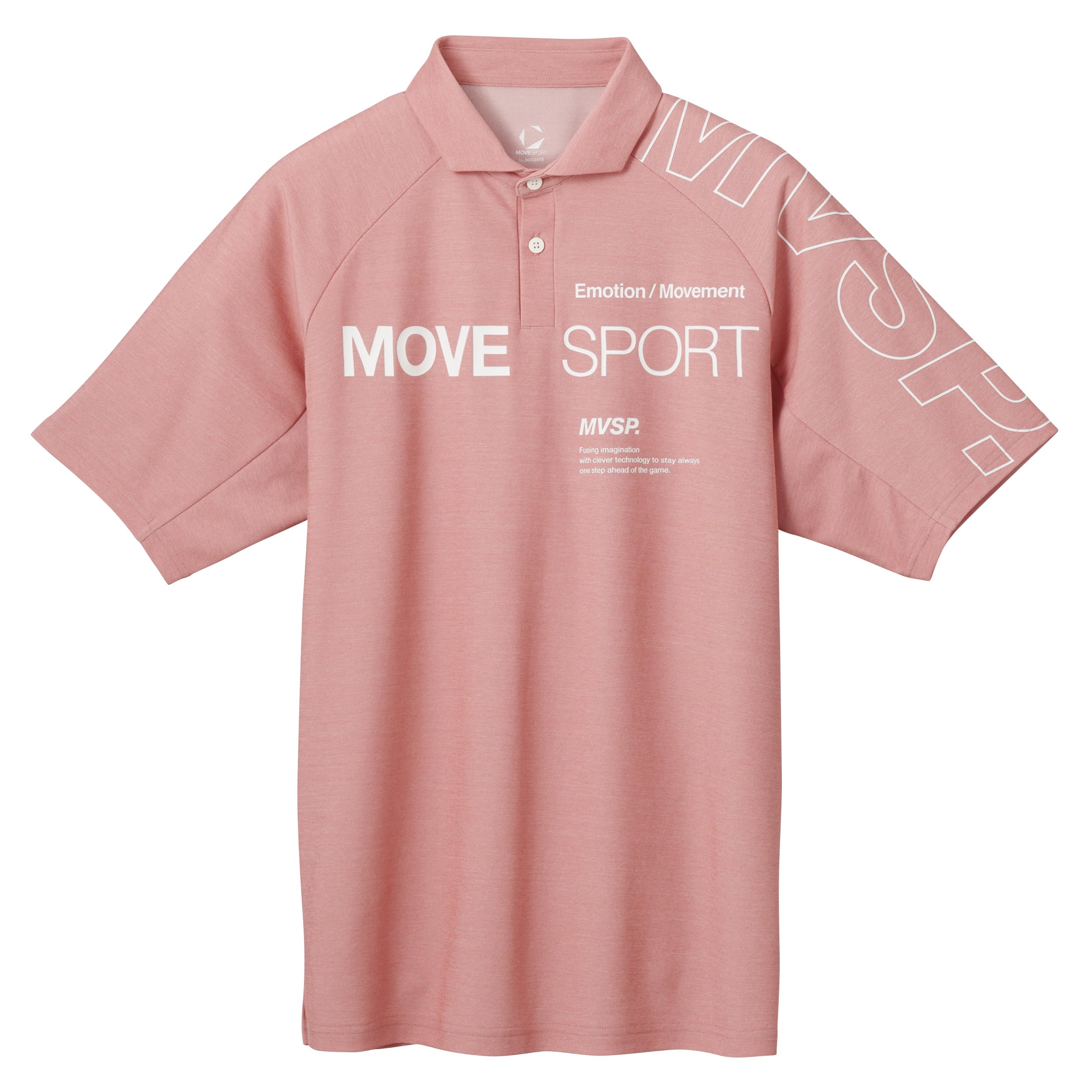 

Move Sports SUNSCREEN Polo Short As Worn by Raglan Cooling UV RD01 Men s Mini-Pique Shirt, Sleeve, Ishikawa, Sleeves, Function, Sweat-Wicking,