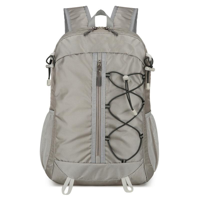 Outdoor Backpack Oxford Buden Mountain Riding Backpack Ultra Light Multifunctional Casual Foldable Backpack Large Capacity