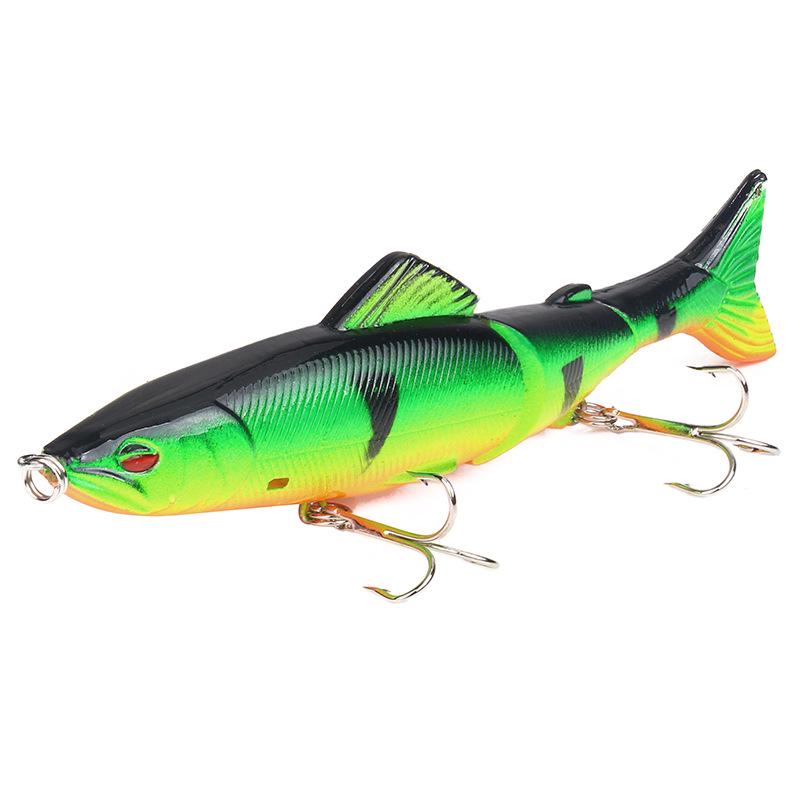 

13см/18г Трехсекционная приманка минноу - Жесткая приманка для пресноводной и морской рыбалки