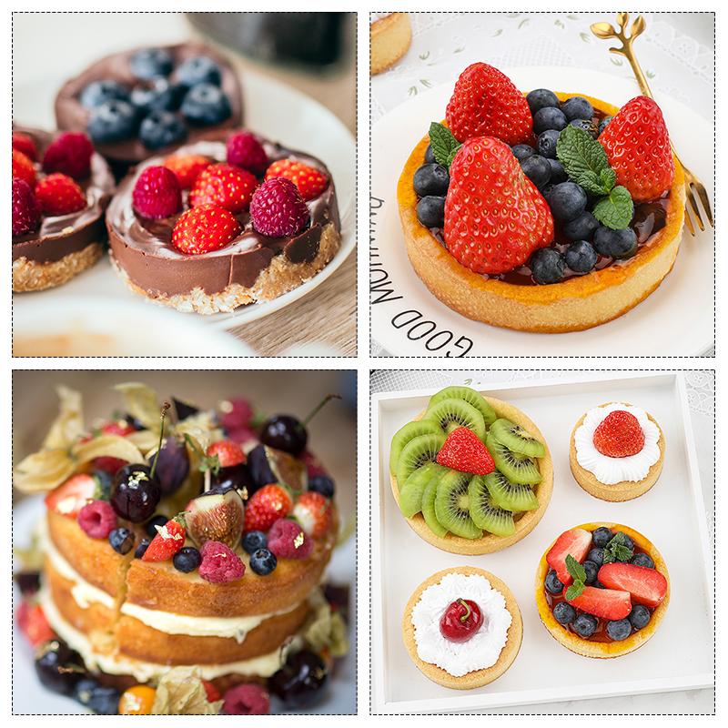 FAIS DU Perforated Round Tart Ring Stainless Steel Fruit Pie Tartlet Mold for Baking DIY Dessert Cake Mousse Molds Kitchen Tools