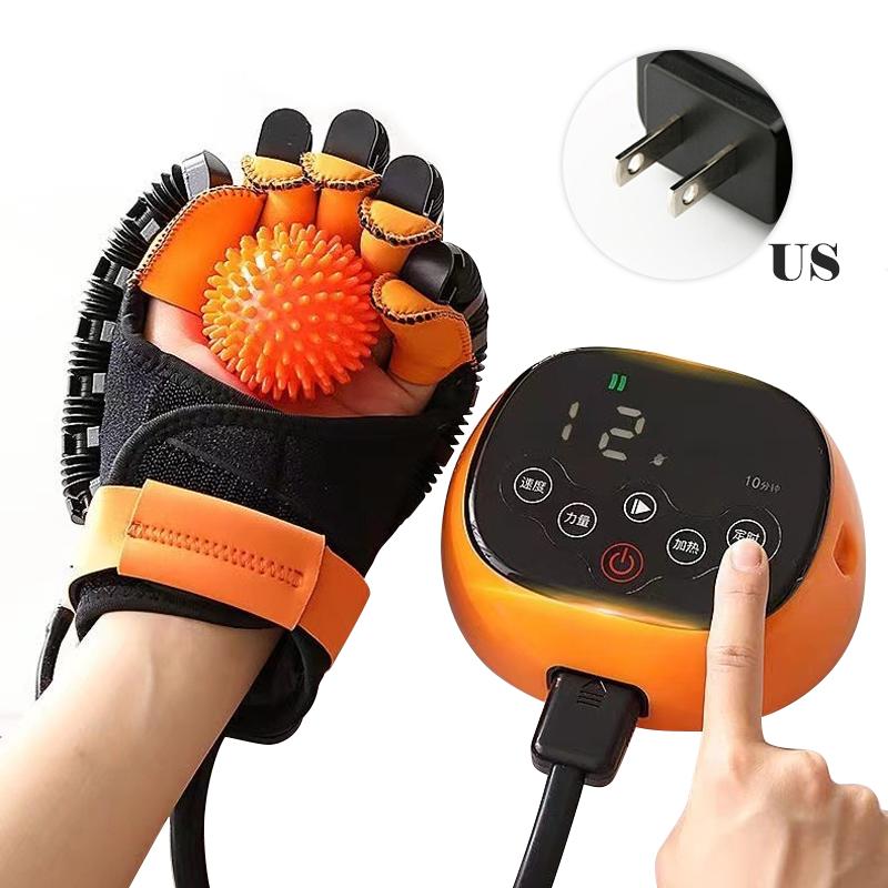 Stroke Hemiplegia Rehabilitation Robot Gloves Hand Finger Training Massage Gloves Rehabilitation Hand Function Recovery Device