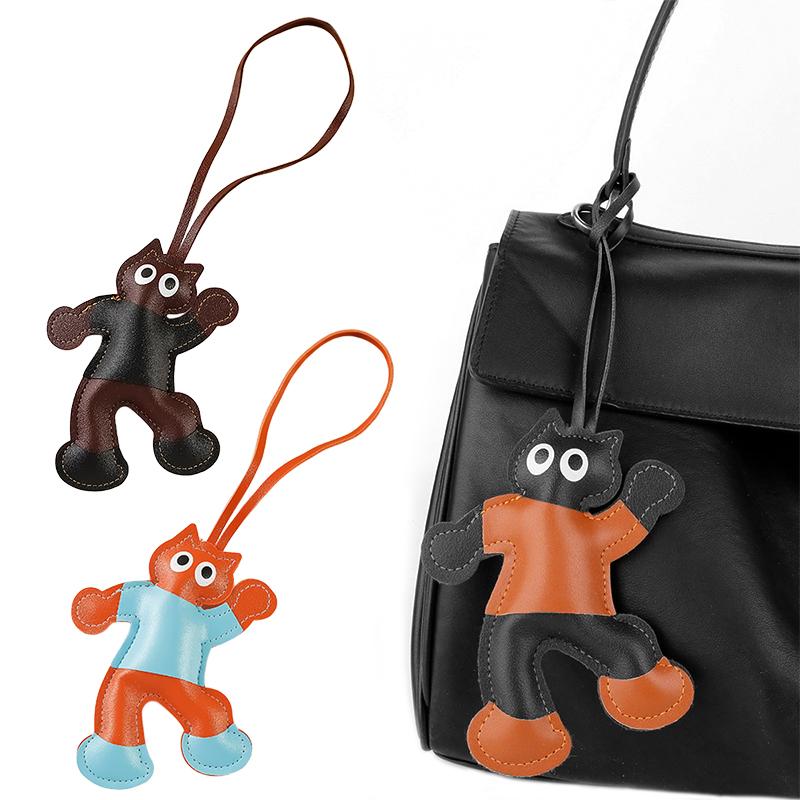 1PC Cartoon Shape Gift Bag Charm Bag Accessories Keychains Funny Ornament Mobile Phone Pendants Bag Pendants Cute Multicolor