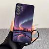 Northern Lights  Phone Case Black Silicone Soft For Samsung S25,S24,S21,S22,S23,S30,Ultra,S20,Plus,Fe,Lite