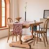 Tischläufer Nordisch Jacquard Tischläufer Bauernhausdekor Tischläufer mit Quasten Baumwolle Leinen Jacquard Tischdecke Untersetzer