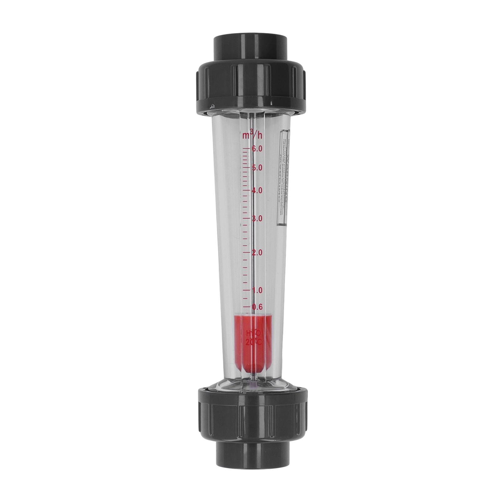 

Liquid Flow Meter High Accuracy ABS Plastic Tube Design 0.66m3h Water Flowmeter