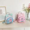 Adorable Cartoon Children's Backpack Girls Kindergarten Lightweight Pu Bag Breathable