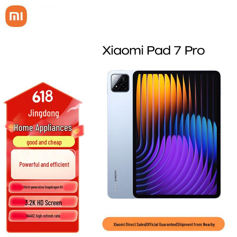 

Xiaomi Pad 7 Pro 11.2-inch 3.2K Tablet (CN version)
