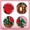 Assembling Rose Building Blocks, Children'S Toys, Gifts, Desktop Eternal Flowers Diy Building Block Toys