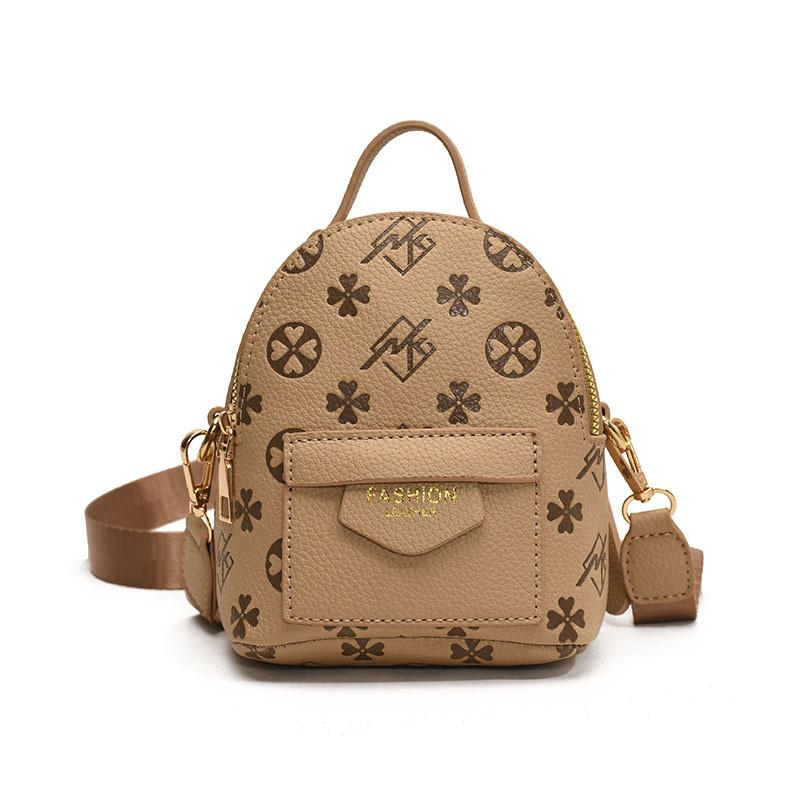 Backpack Pattern Printed Kids Shoulder Bag  Handheld Mini Dual Use Kids Bags
