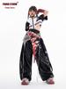 Trendy Jazz Dance Costume: Shiny Jacket and Pants Suit for Girls - Perfect for Street Dance Performances.
