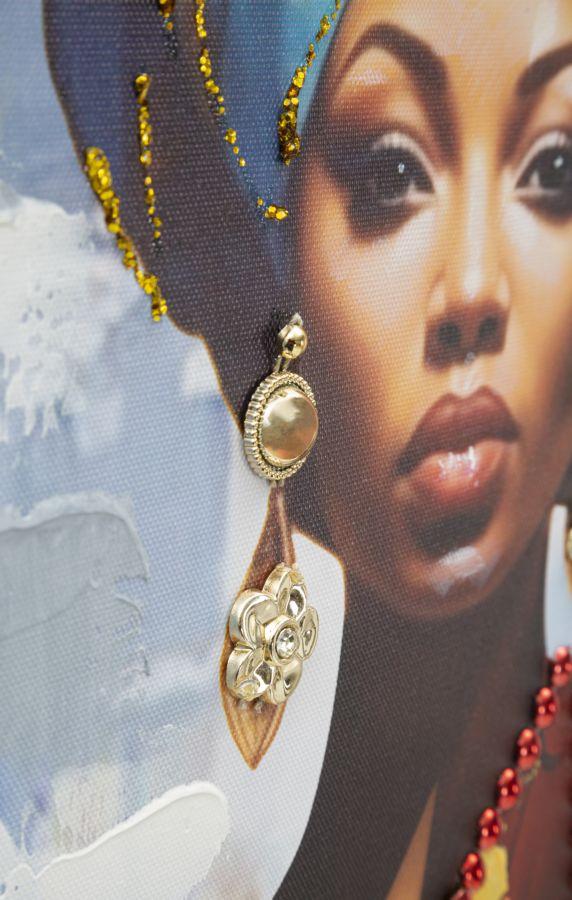 Painting With Frame Daphne -B- Cm 52X4,5X152